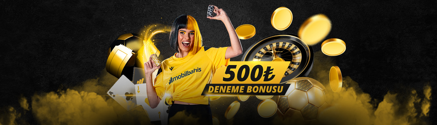 500 TL DENEME BONUSU AL campaign desktop image