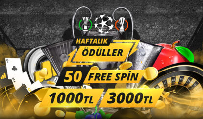 HAFTALIK ÖDÜLÜNÜ SEÇ